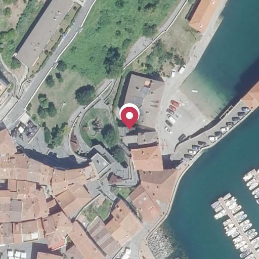 Foto aérea de la subasta en Mutriku