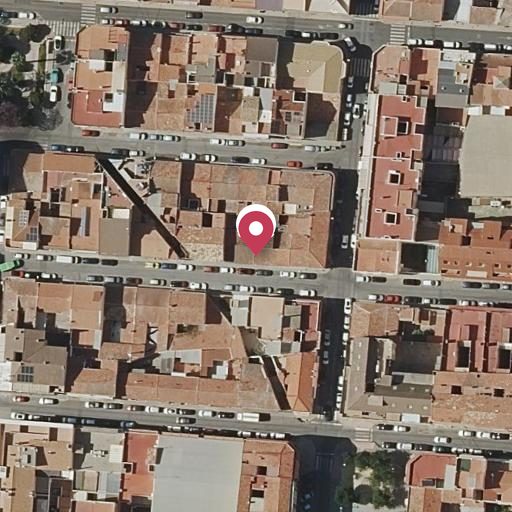 Foto aérea de la subasta en Petrer
