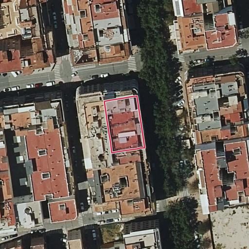 Foto aérea de la subasta en Orihuela