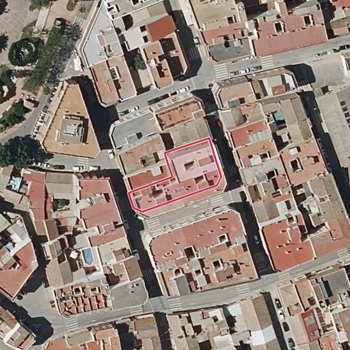 Foto aérea de la subasta en Guardamar