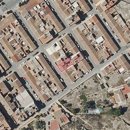Foto aérea de la subasta en Rojales