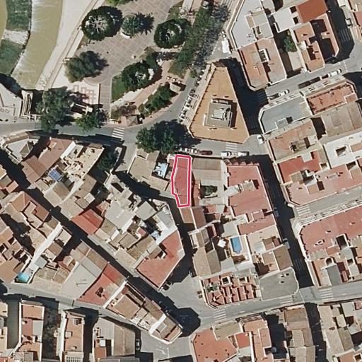 Foto aérea de la subasta en Rojales
