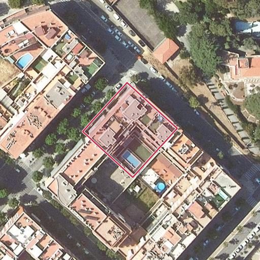Foto aérea de la subasta en Mataró