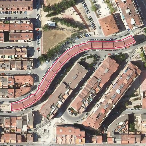 Foto aérea de la subasta en Santa Margarida de Montbuí