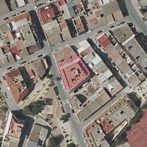 Foto aérea de la subasta en Archena
