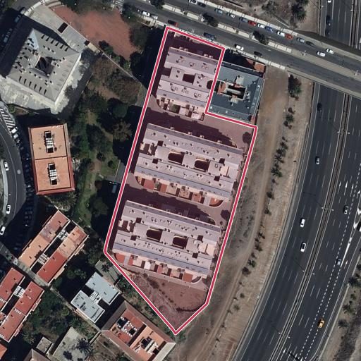 Foto aérea de la subasta en Las Palmas de Gran Canaria
