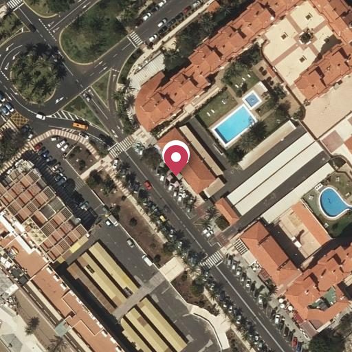 Foto aérea de la subasta en Arona