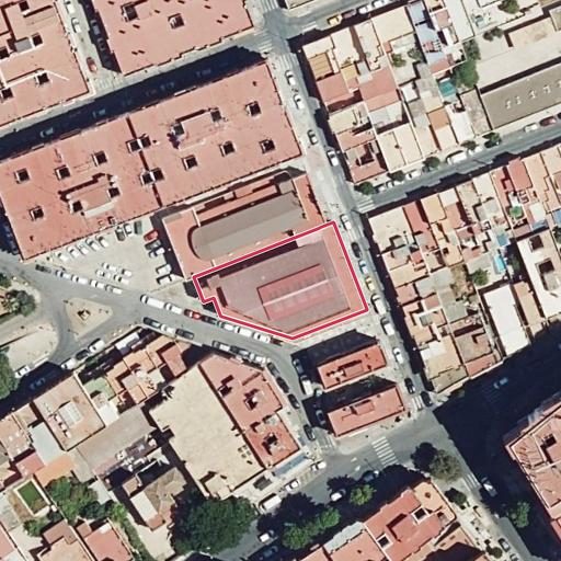 Foto aérea de la subasta en San Juan de Aznalfarache