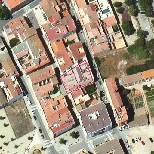Foto aérea de la subasta en La Canonja