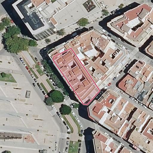 Foto aérea de la subasta en Alzira