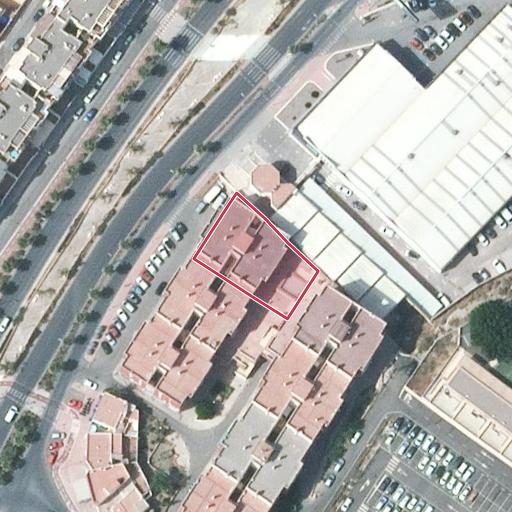 Foto aérea de la subasta en Almería