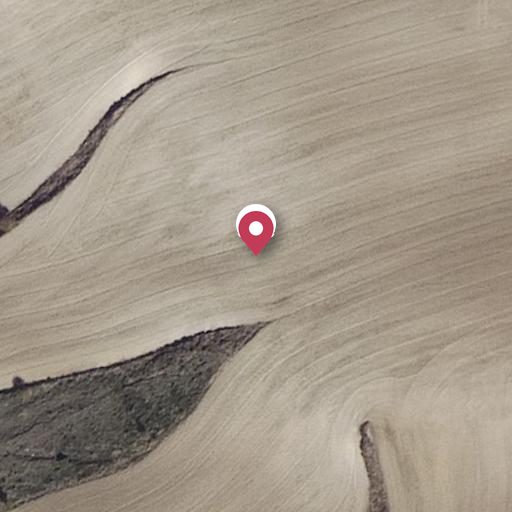 Foto aérea de la subasta en Cueva de Cardiel (ayntamiento de Valle de Oca)