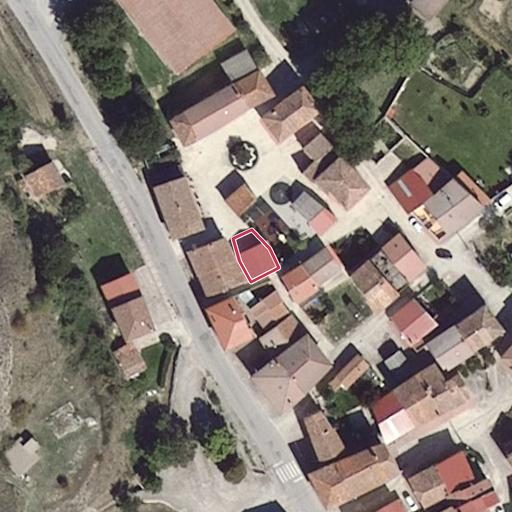 Foto aérea de la subasta en Cueva de Cardiel (ayuntamiento de Valle de Oca)