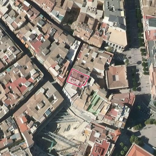 Foto aérea de la subasta en Jaén