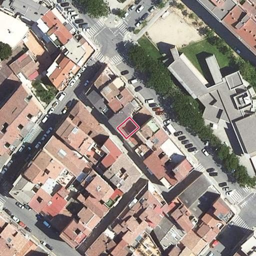 Vista aérea del bien 1: Vivienda, Lleida