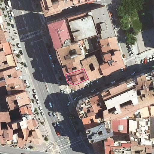 Vista aérea del bien 1: Vivienda, Lleida