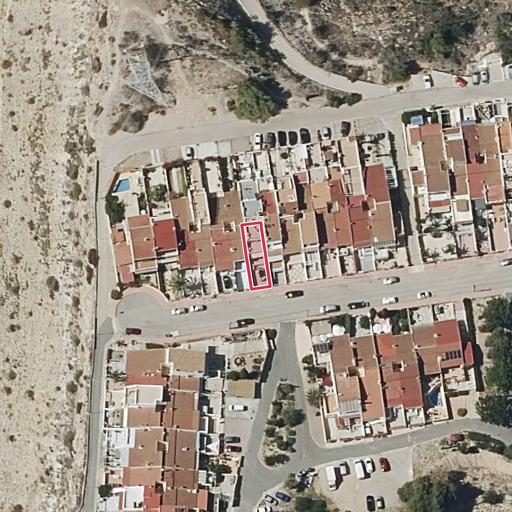 Foto aérea de la subasta en Rojales