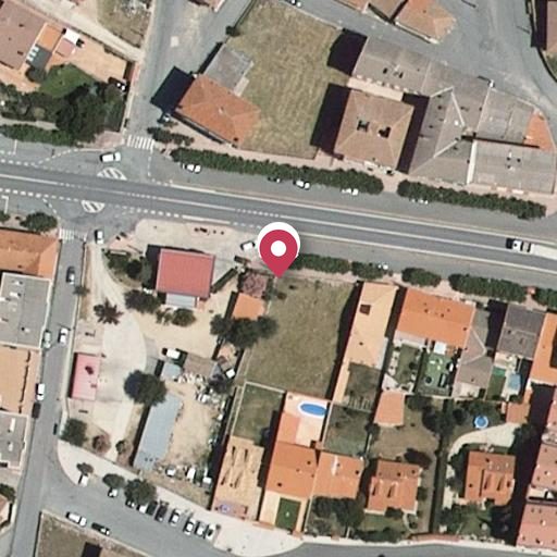 Foto aérea de la subasta en El Barraco