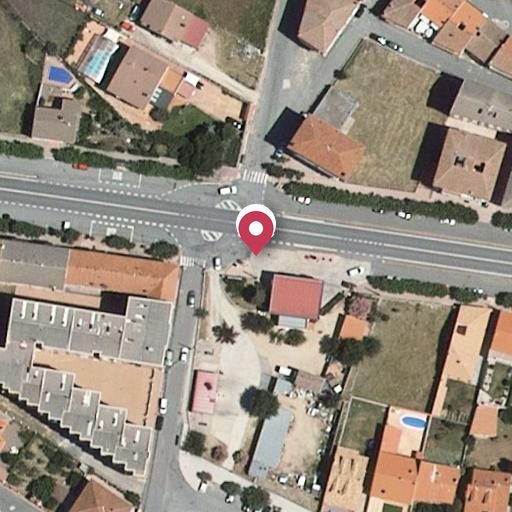 Foto aérea de la subasta en El Barraco