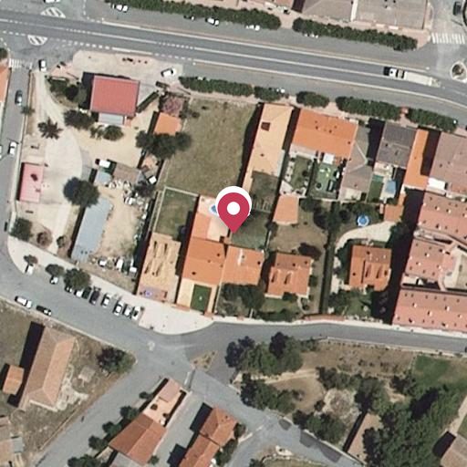 Foto aérea de la subasta en El Barraco