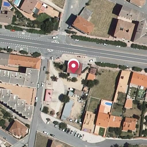 Foto aérea de la subasta en El Barraco
