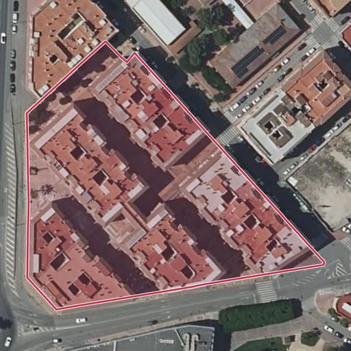 Foto aérea de la subasta en Molina de Segura