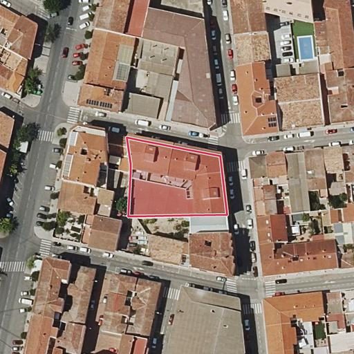 Foto aérea de la subasta en Ibi