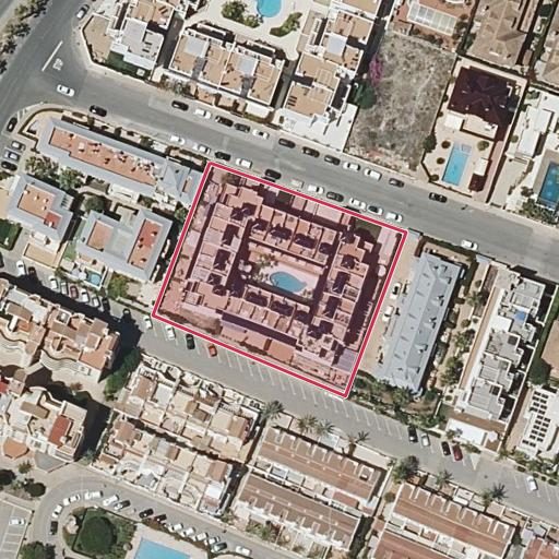 Foto aérea de la subasta en Torrevieja