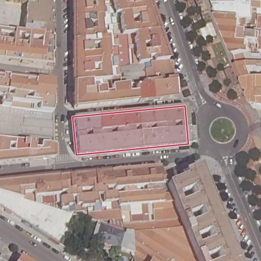 Foto aérea de la subasta en Almendralejo