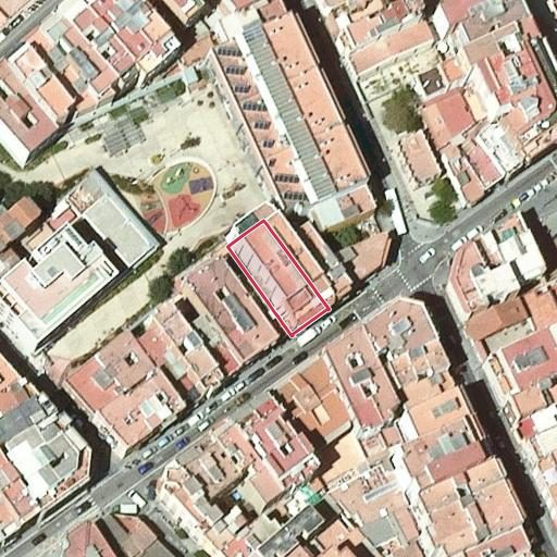 Foto aérea de la subasta en L'hospitalet de Llobregat