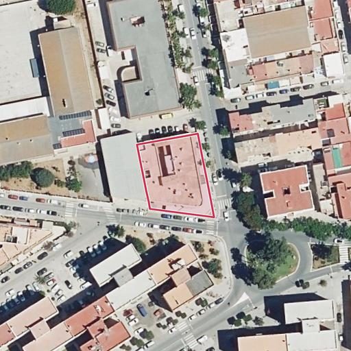 Foto aérea de la subasta en Chipiona
