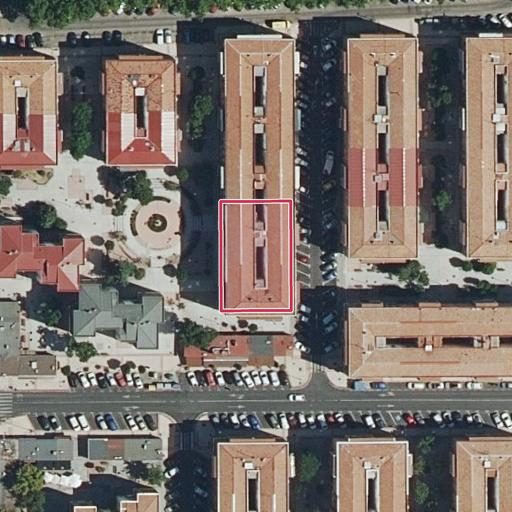Foto aérea de la subasta en Leganes