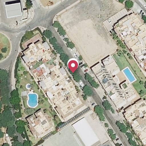 Foto aérea de la subasta en Fuengirola