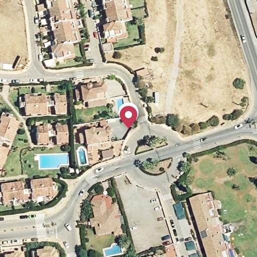Foto aérea de la subasta en Estepona