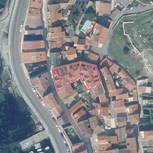 Foto aérea de la subasta en Carril, Vilagarcía de Arousa