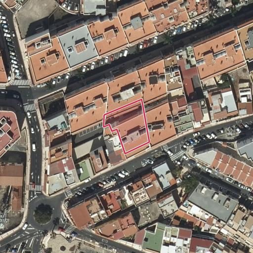 Foto aérea de la subasta en Adeje