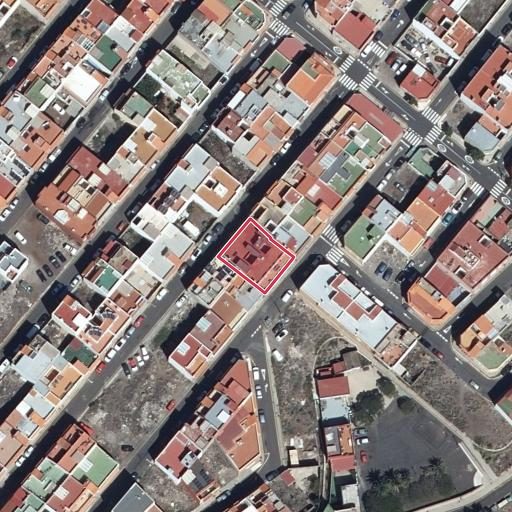 Foto aérea de la subasta en Santa Cruz de Tenerife