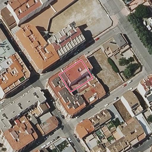 Foto aérea de la subasta en Castalla