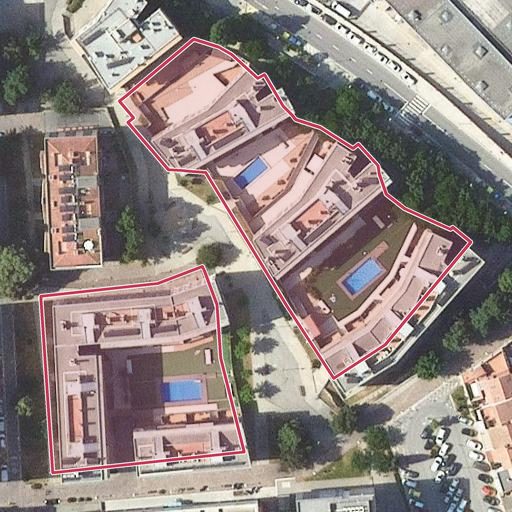 Foto aérea de la subasta en Sant Cugat del Vallés