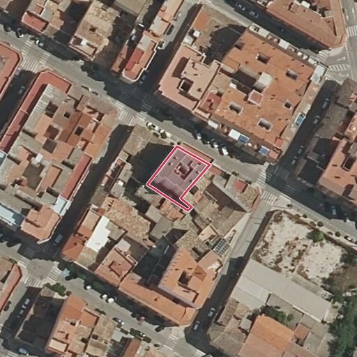 Vista aérea del bien 1: Garaje, Yecla