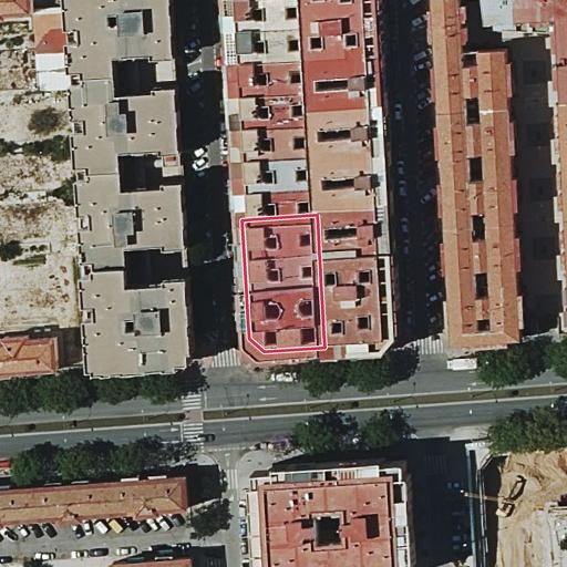 Foto aérea de la subasta en Alicante