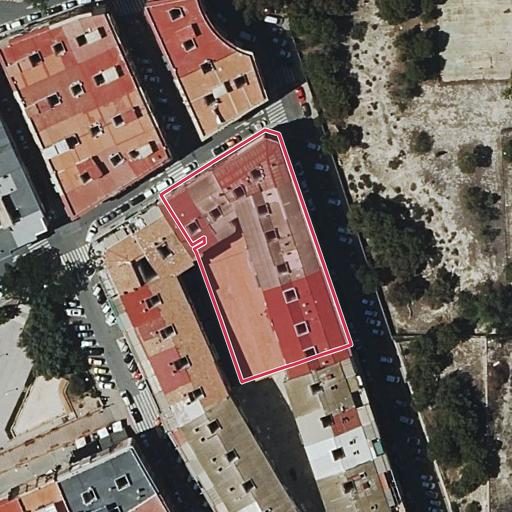 Foto aérea de la subasta en Alicante