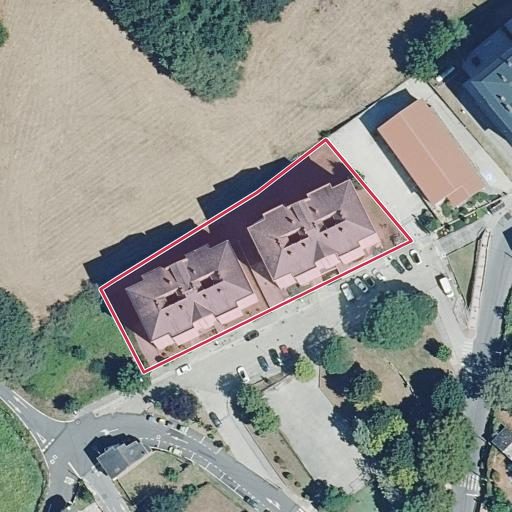 Foto aérea de la subasta en Lugo