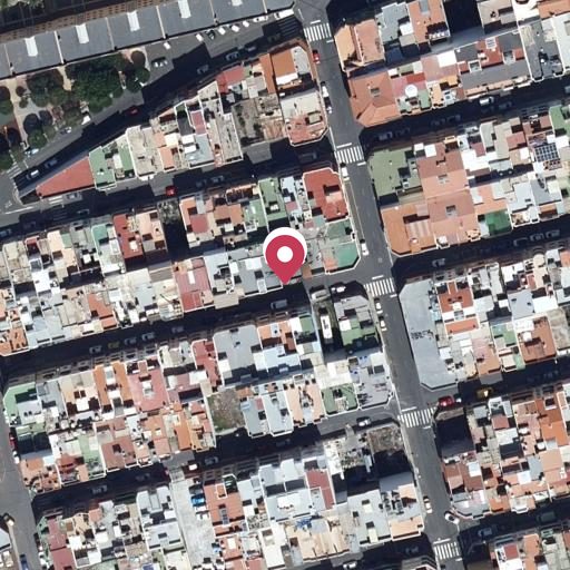 Foto aérea de la subasta en Telde