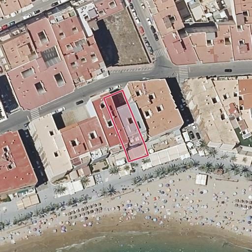 Foto aérea de la subasta en Torrevieja