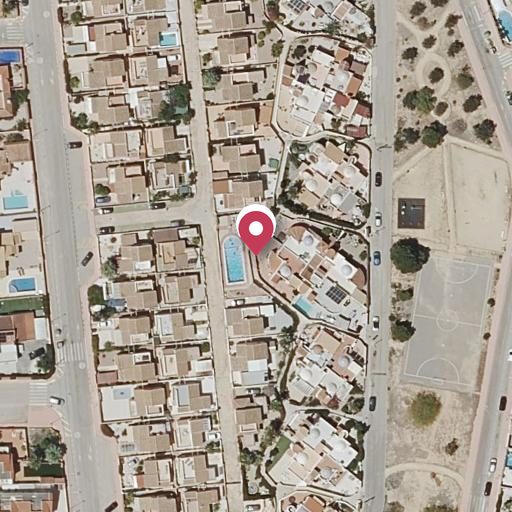 Foto aérea de la subasta en Orihuela