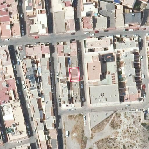 Foto aérea de la subasta en Almeria