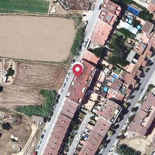 Foto aérea de la subasta en La Roca del Valles