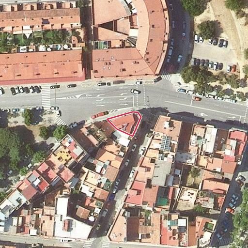 Foto aérea de la subasta en Mataró