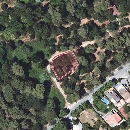 Vista aérea del bien 2: Solar, Sant Cugat del Vallés